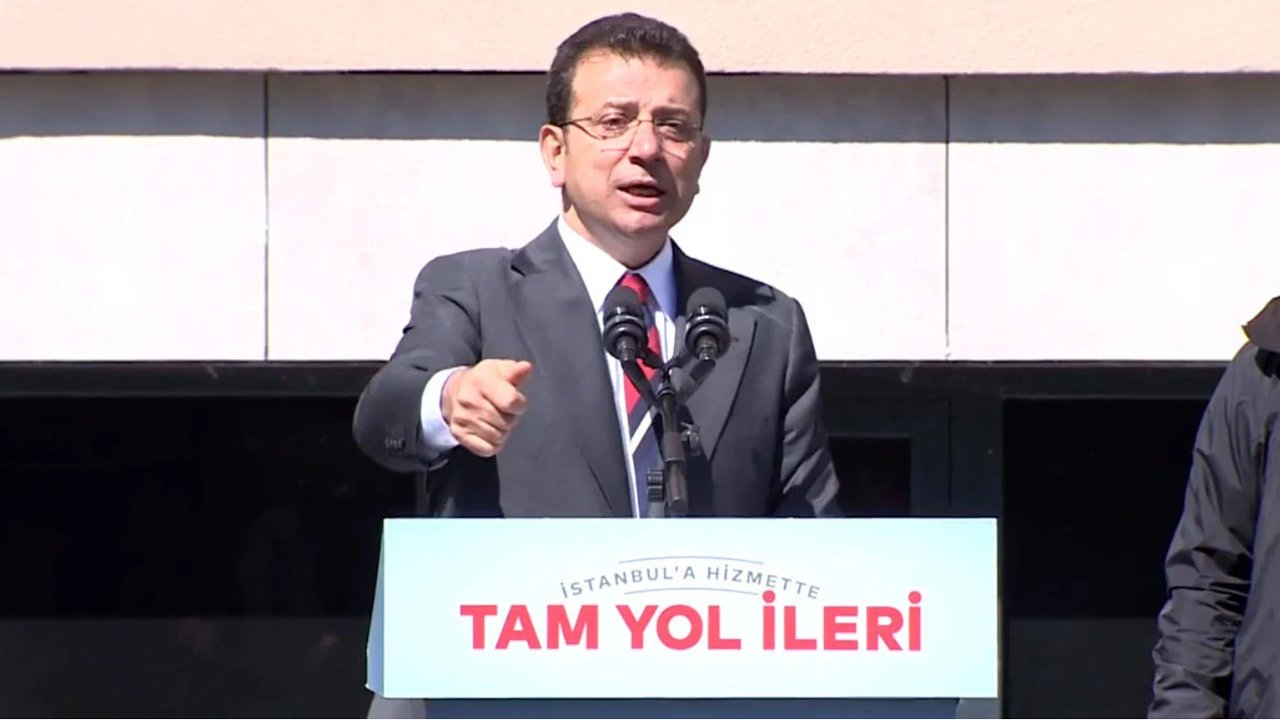 İmamoğlu’ndan bakanlara: 1 Nisan'da koşa koşa Ankara’ya gidecekler