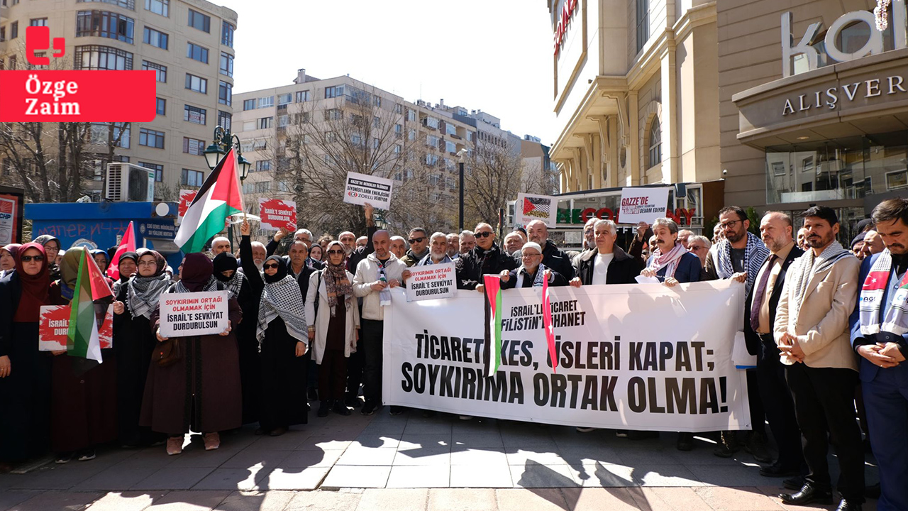 Eskişehir Filistin ile Dayanışma Platformu: 'İsrail’le ticaret cinayet ortaklığıdır'