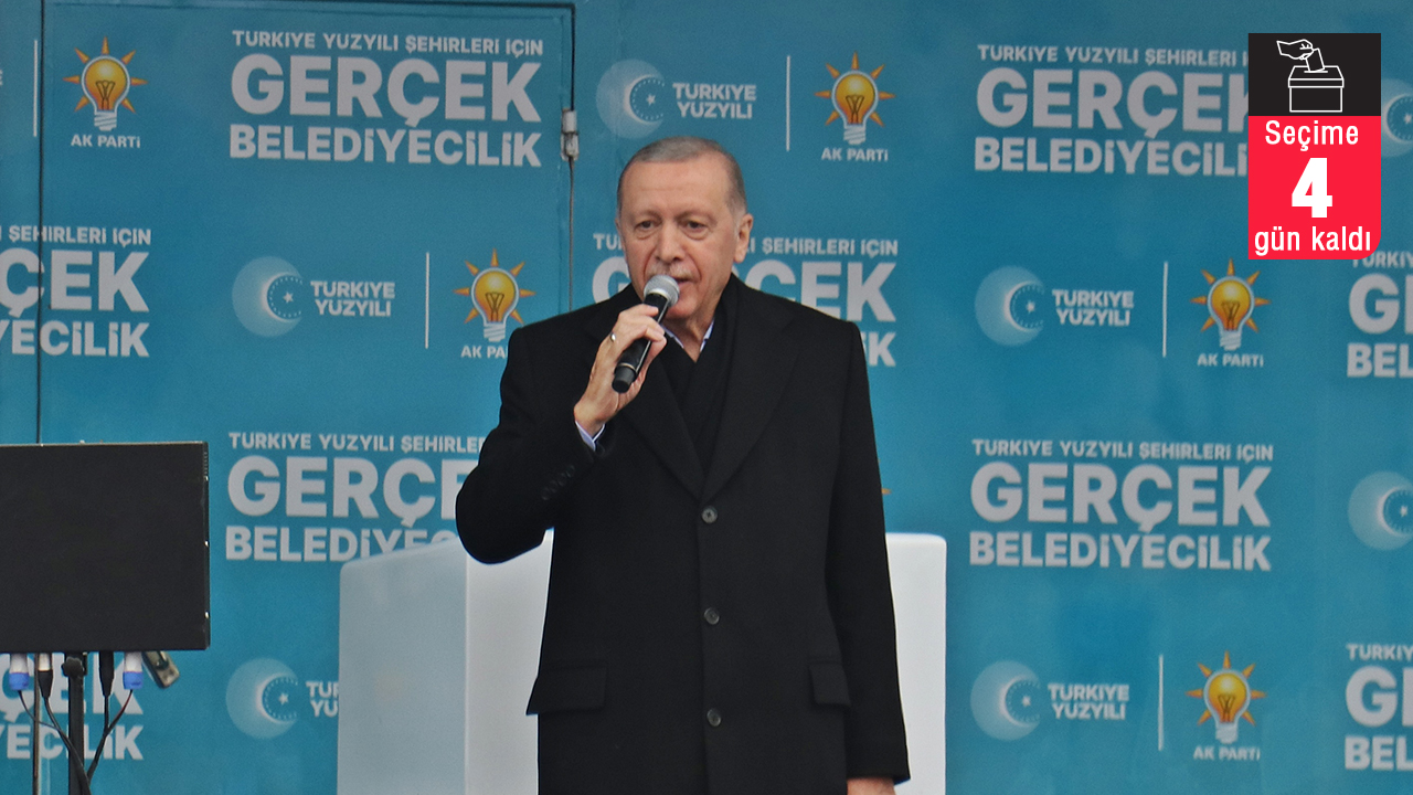 Erdoğan Batman'da Ankara ve İstanbul için oy istedi