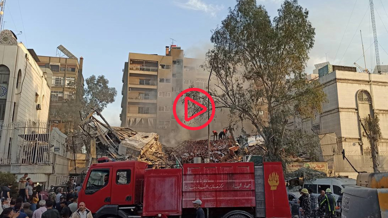 İran basını duyurdu: İran'ın Şam Büyükelçisi konutu ve diplomatik misyon binası vuruldu