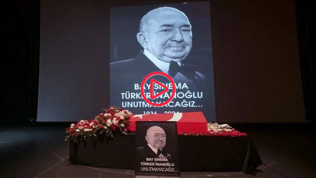 'Bay Sinema'ya veda: Türker İnanoğlu için Maslak'ta cenaze töreni düzenlendi