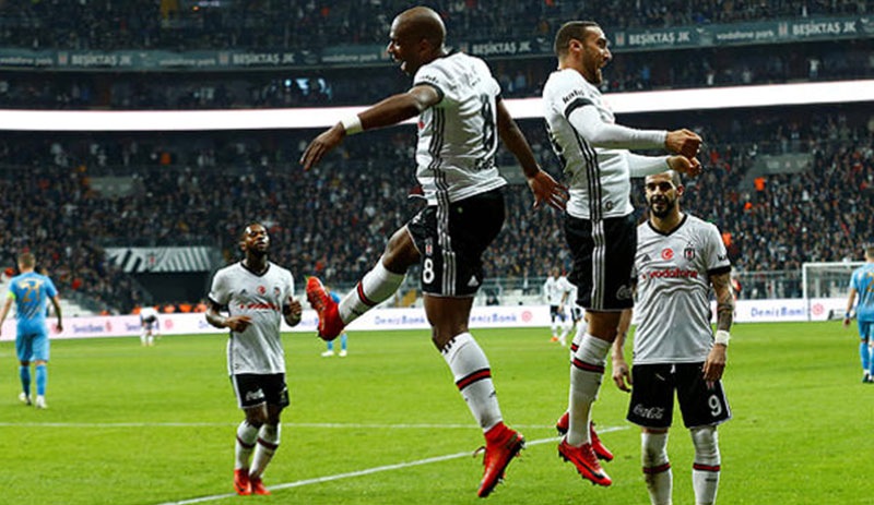 Beşiktaş, Osmanlıspor'u 5-1 yendi.