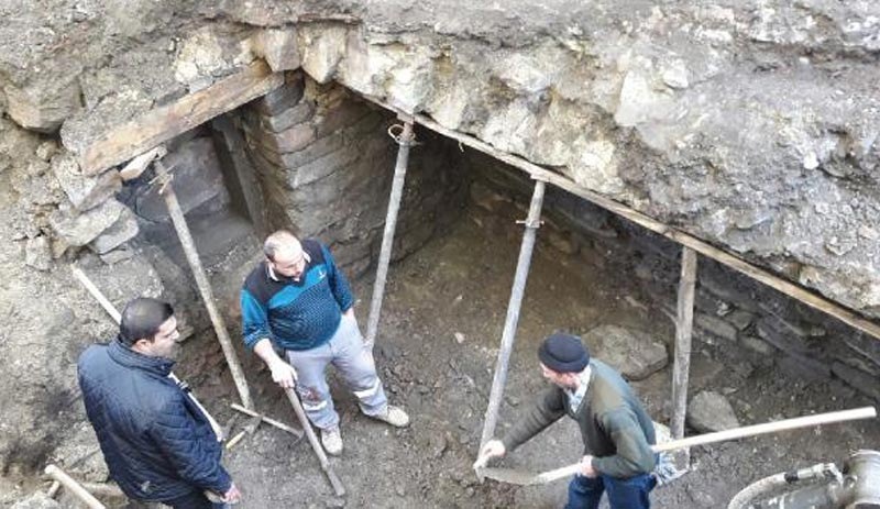 Çevre düzenlerken yeraltı şehri buldular