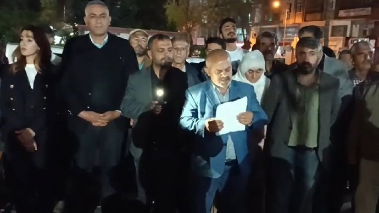 Diyarbakır'ın Bismil ilçesinde mazbataların geciktirilmesine tepki