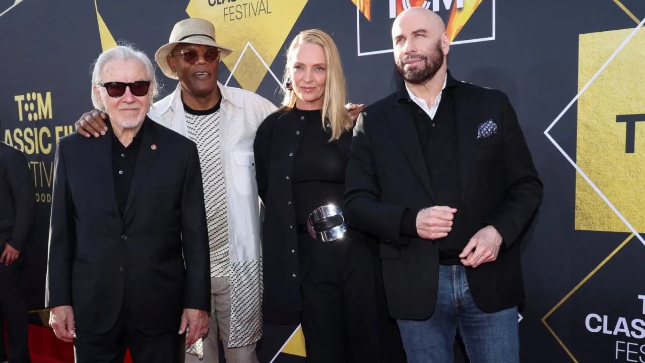 'Pulp Fiction' filminin oyuncuları 30 yıl sonra bir araya geldi