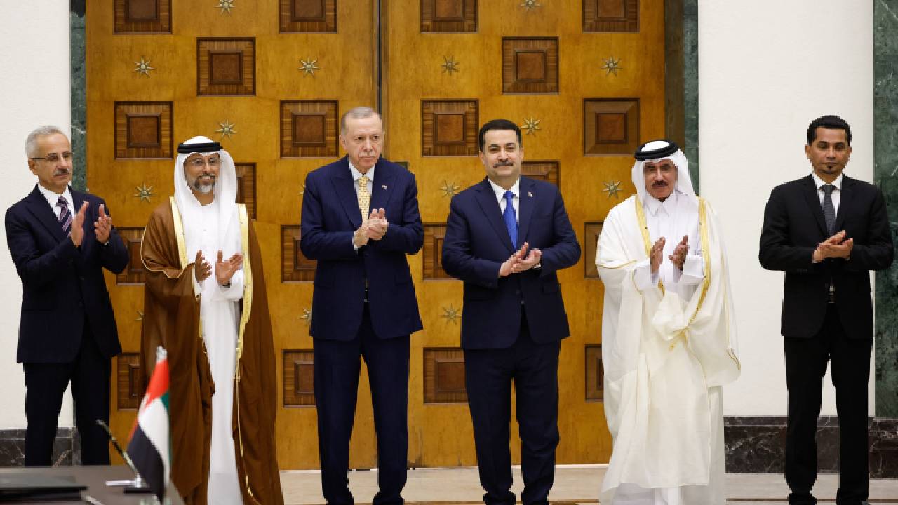 Irak'ta 26 anlaşma imzalayan Erdoğan'dan 'dönüm noktası' mesajı