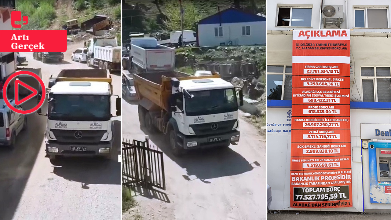 Aladağ'da belediye CHP'ye geçti, AFAD kamyonları geri çekti