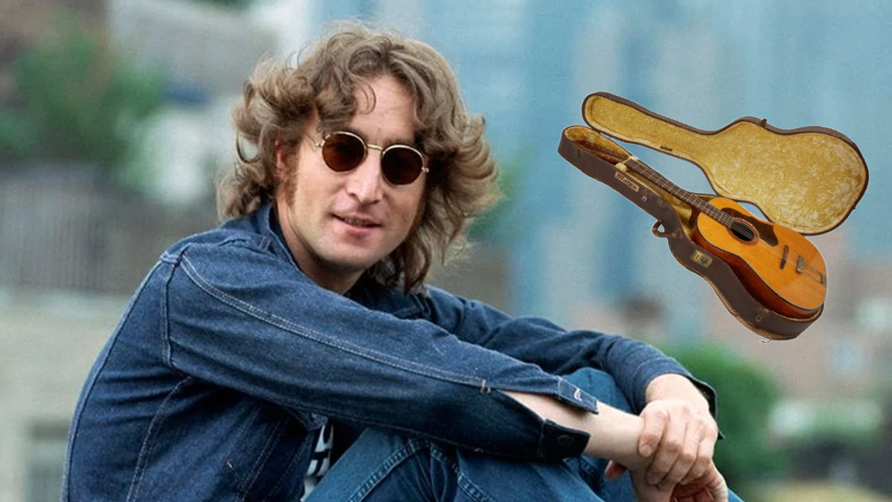 50 yıl sonra bulunmuştu: John Lennon'ın kayıp gitarı açık artırmaya çıkıyor