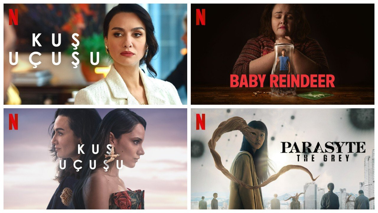 Netflix'te geçen hafta en çok izlenen diziler belli oldu: Kuş Uçuşu zirvede