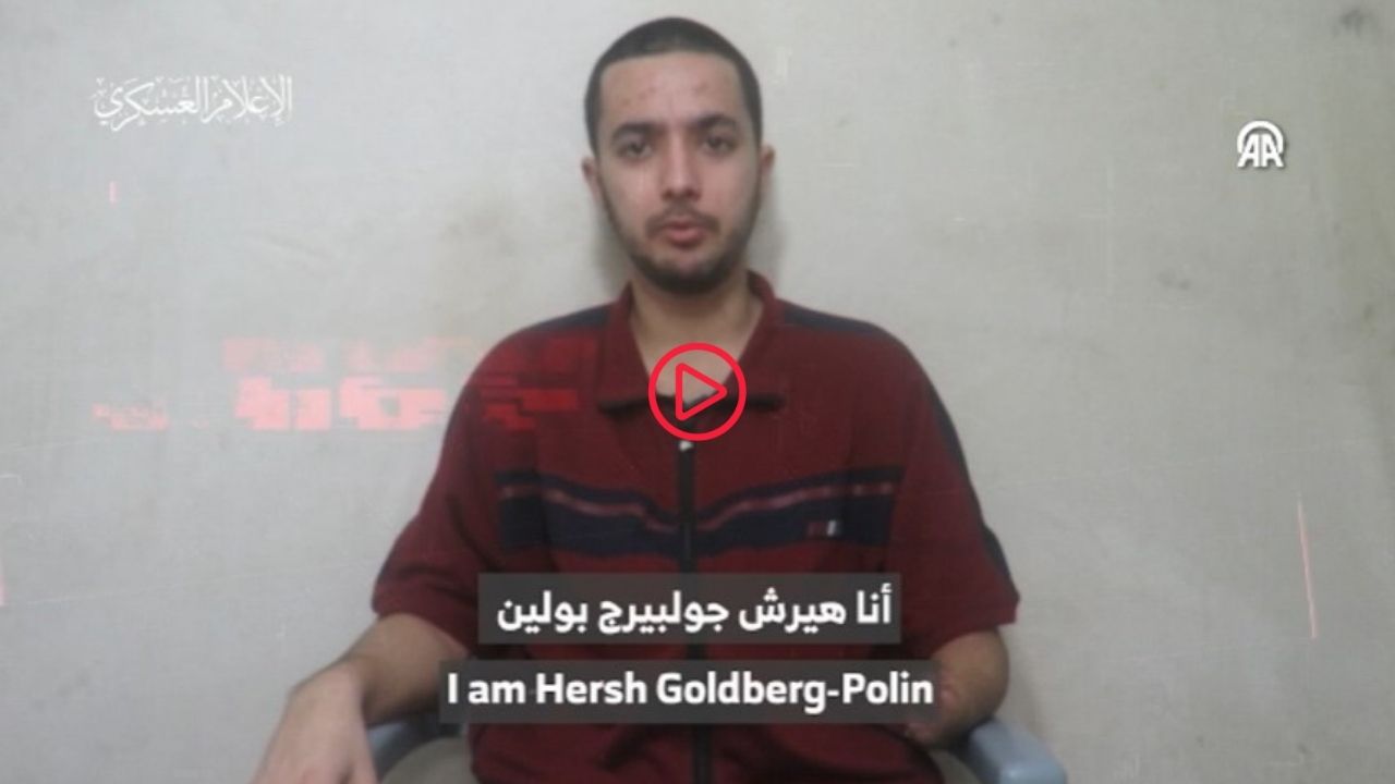 Hamas, İsrailli rehine Goldberg-Polin'in videosunu yayımladı