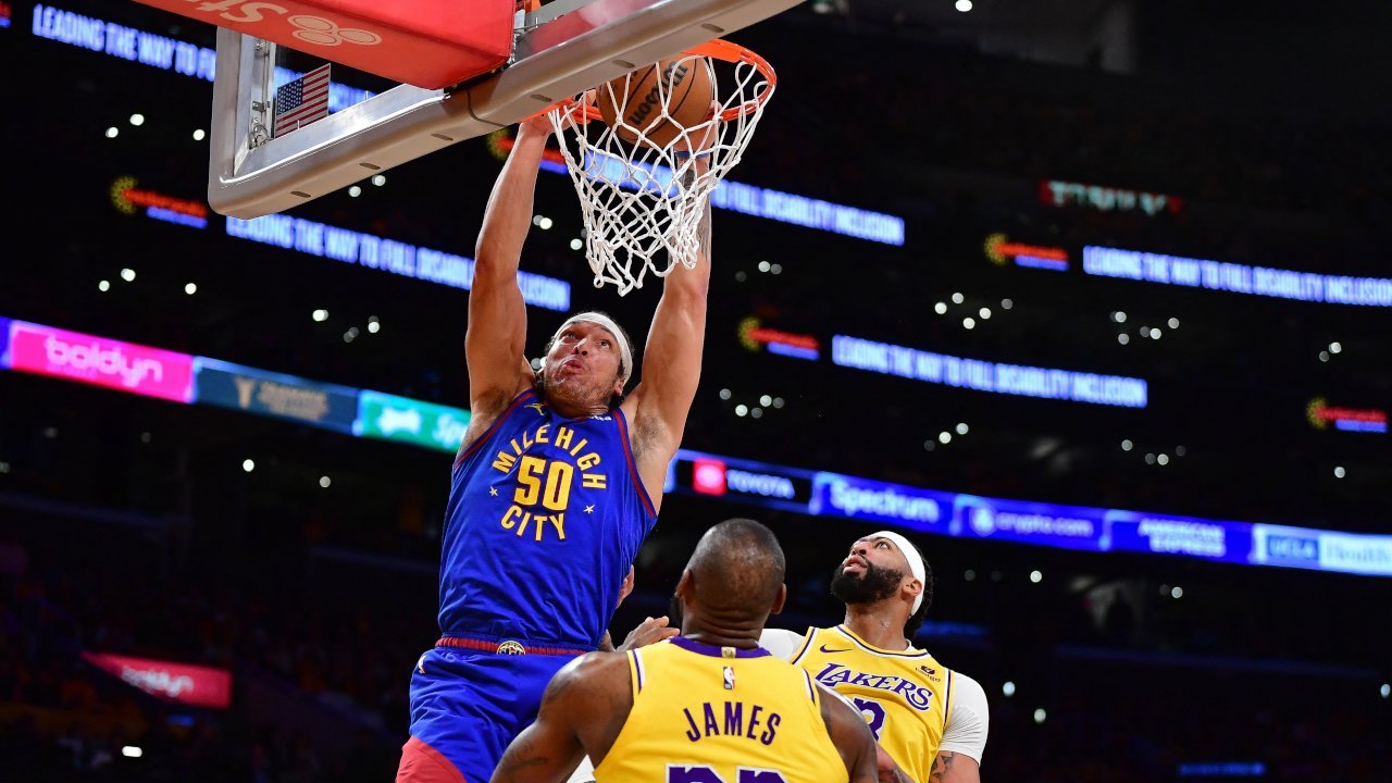NBA play-off'larında Nuggets, Lakers'ı yenerek seriyi 3-0 yaptı