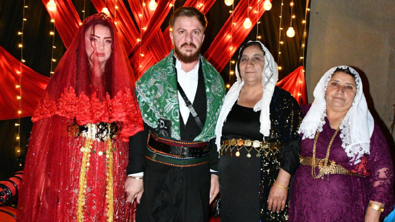 Şırnak'ta Ukraynalı geline iki gün iki gece düğün: Bir milyon TL takı takıldı