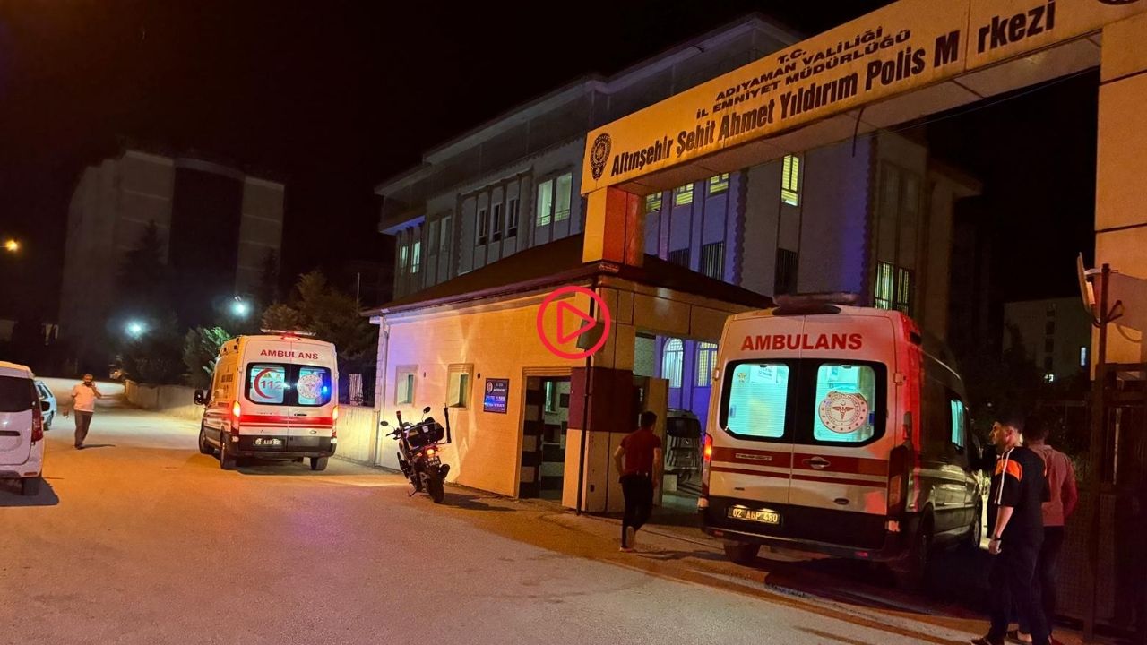 Adıyaman'da bir polis karakolda ateş açtı: İki polis amiri öldü