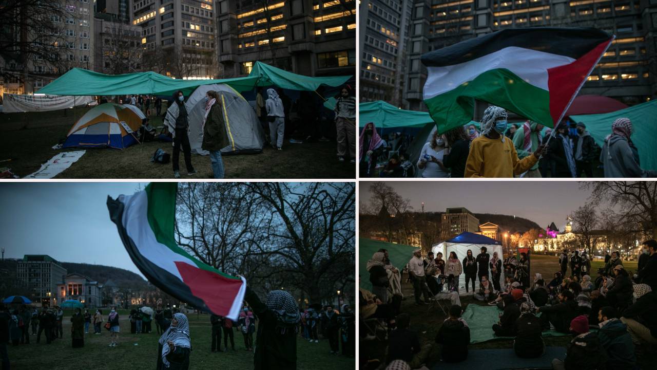 'Filistin’e destek' eylemleri ABD’den Kanada’ya sıçradı