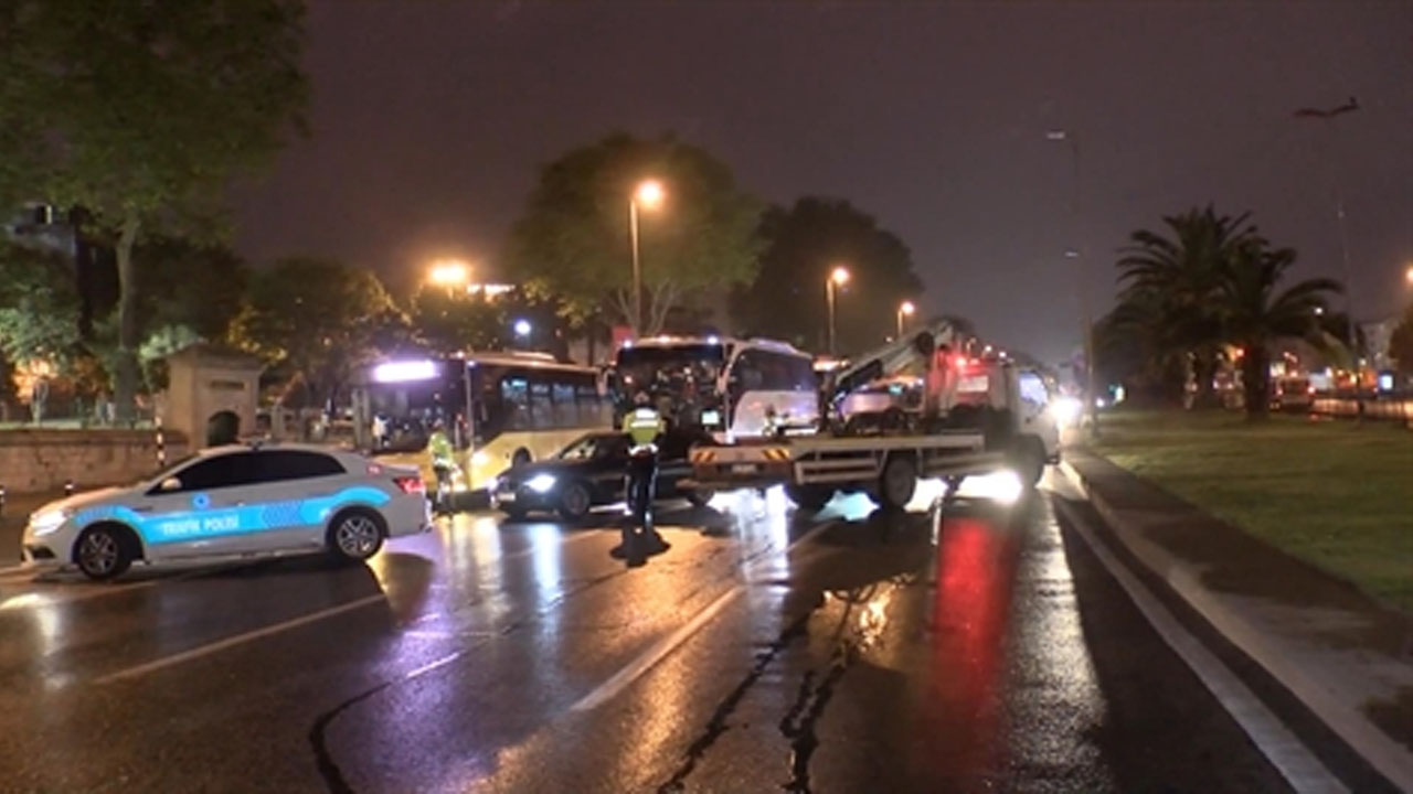 İstanbul'da 1 Mayıs nedeniyle Taksim'e çıkan yollar trafiğe kapatıldı