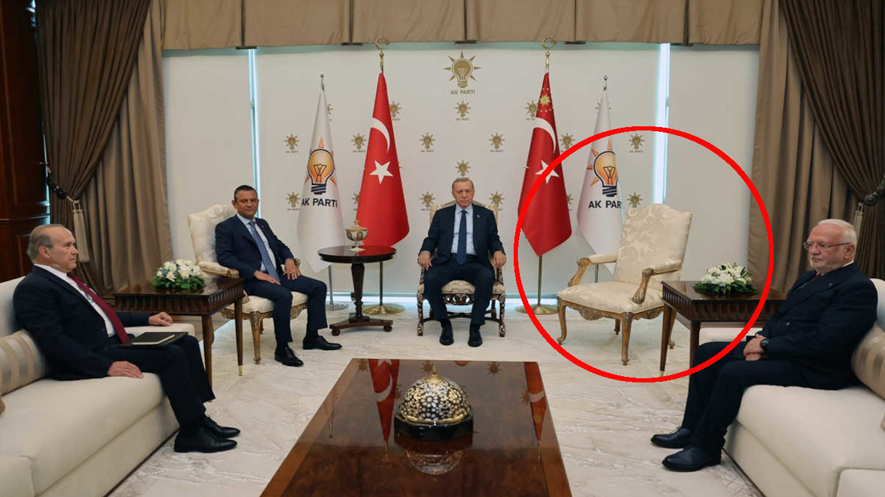 Erdoğan-Özel görüşmesindeki boş koltuğun sırrı
