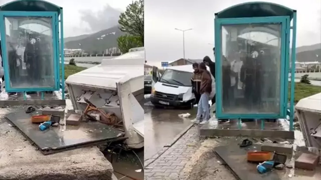Bitlis’te minibüs kaldırımda yürüyenlere çarptı: Bir ölü iki yaralı