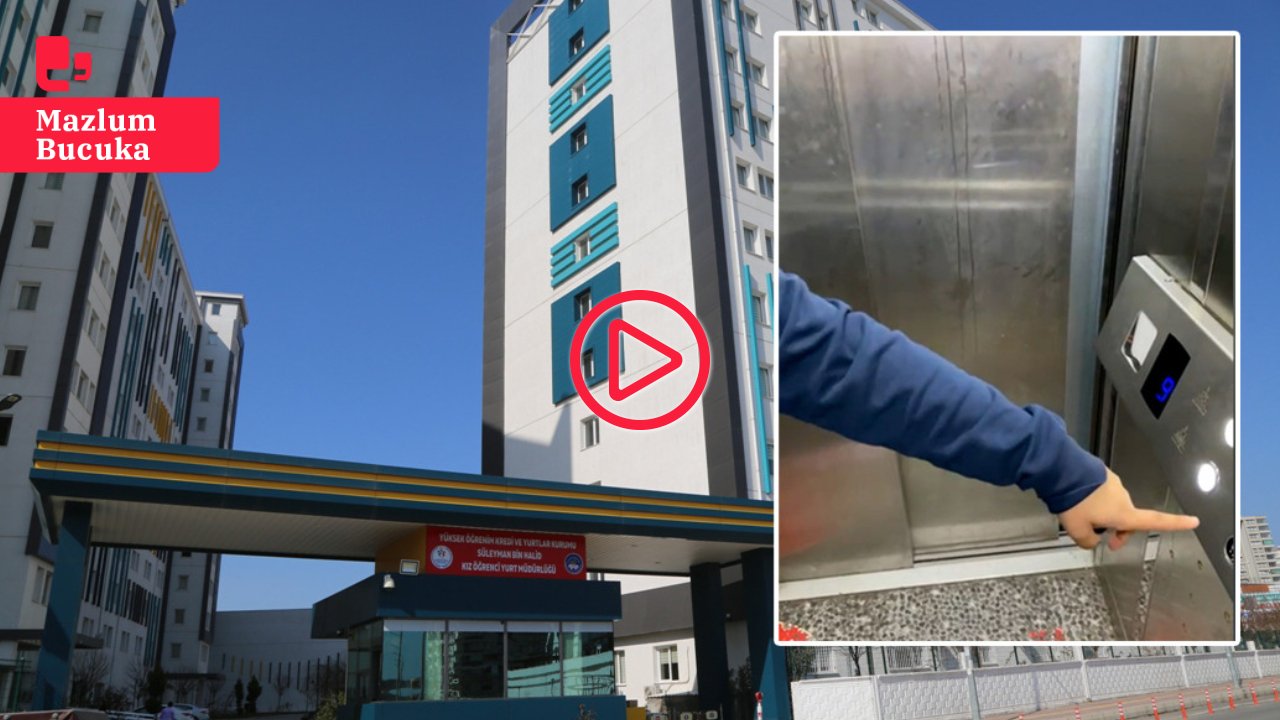 KYK yurtlarında asansör sorunu bitmiyor: Diyarbakır'da öğrenciler bozulan asansörde bir saat mahsur kaldı