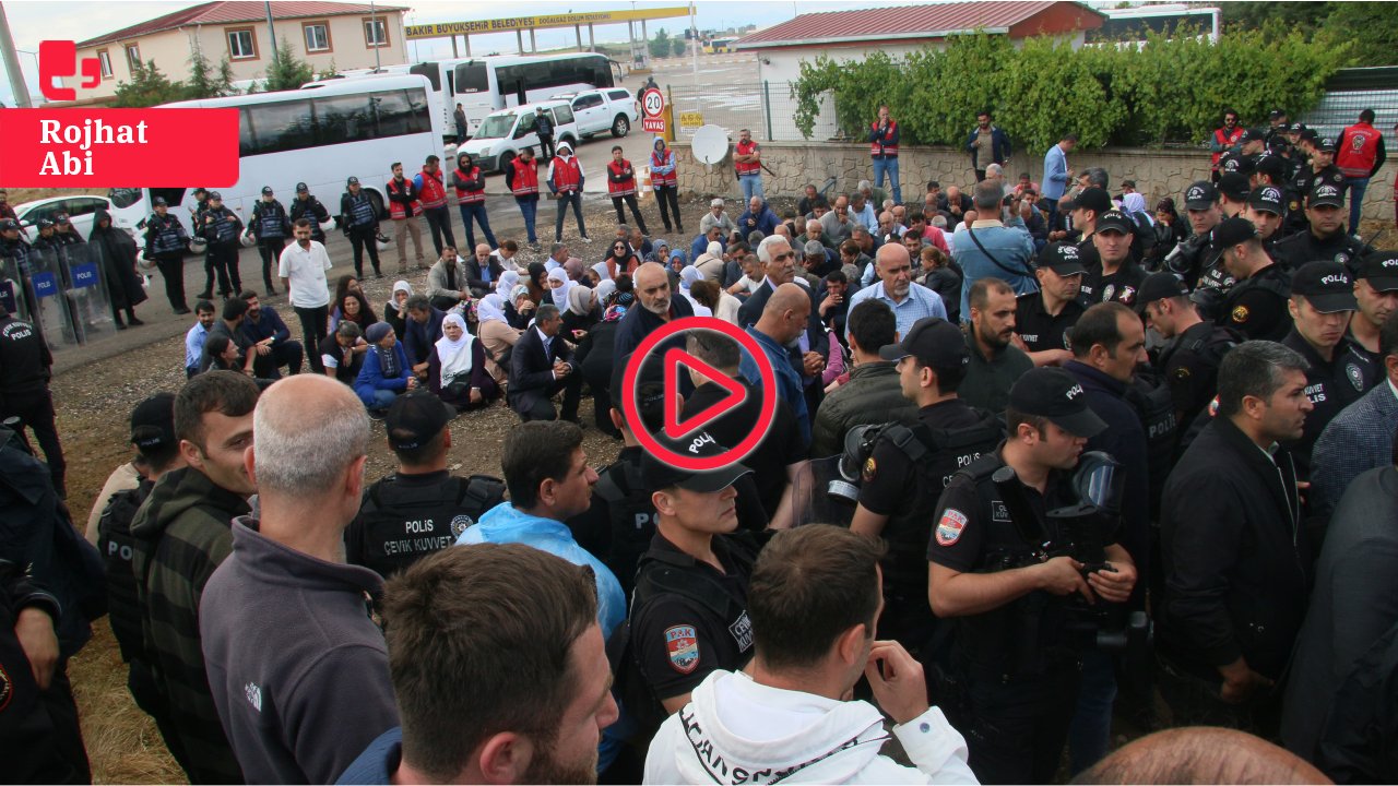 Diyarbakır'da tutuklu yakınlarına abluka: 'Tecritte ısrar savaşta ısrardır'
