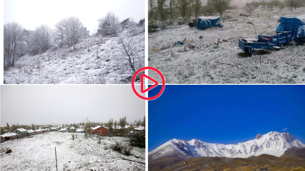 Mayıs'ta kar sürprizi: Van, Kayseri, Malatya ve Tokat beyaza büründü
