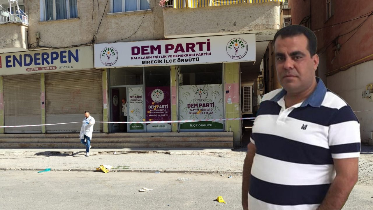Birecik DEM Parti binasına saldırıda Belediye Başkanı Begit'in ağabeyi tutuklandı