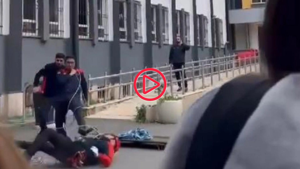 Bakırköy'de okulda tatbikat yapan AFAD görevlisi yüksekten düştü