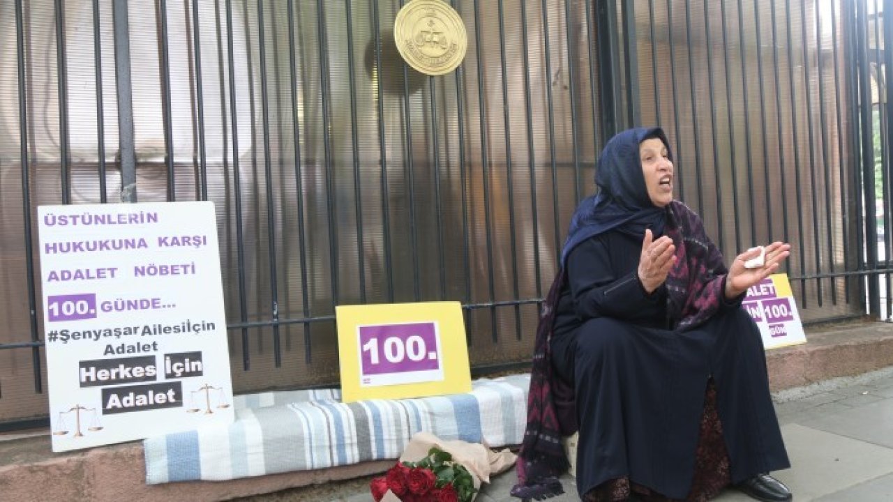 Adalet Nöbeti 100. gününde: Mithat Sancar Emine Şenyaşar'ı ziyaret etti
