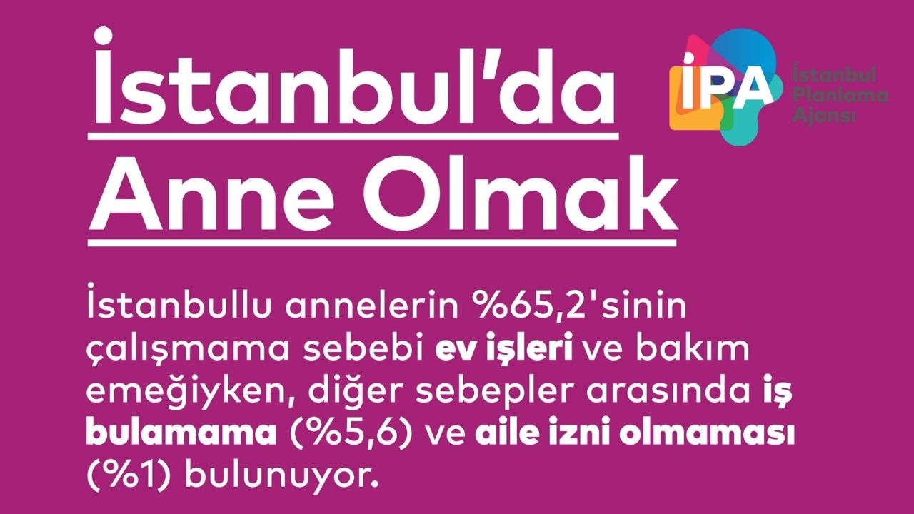 İPA'dan 'İstanbul'da Anne Olmak' araştırması: 'İstanbullu annelerin ev içi gündemi yüzde 52,2 ile ekonomik sorunlar'