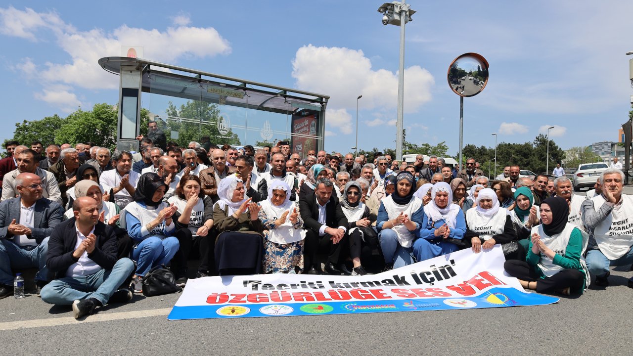 Bakırköy'de 'Özgürlüğe ses ver' eylemi