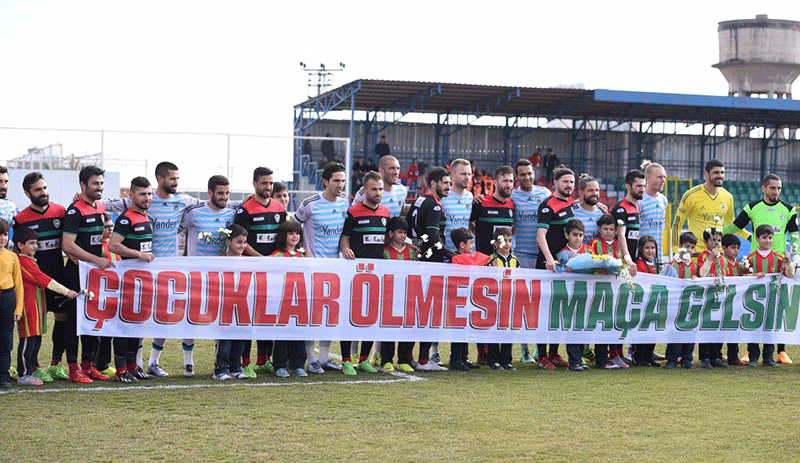 Amedspor protesto için maça çıkmadı