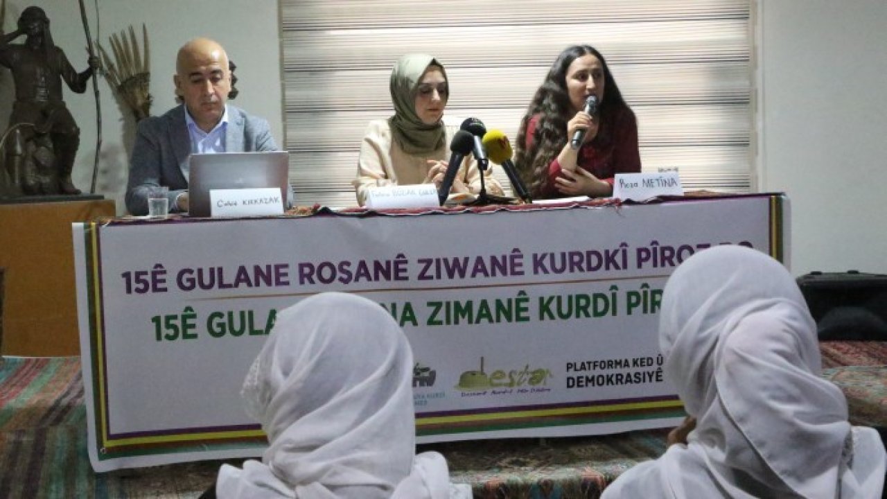 Diyarbakır ve Şırnak'ta Kürt Dil Bayramı panelleri: Dilimiz belleğimizdir