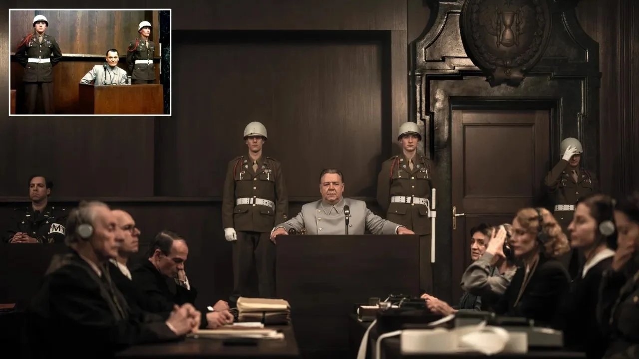 Russel Crowe ve Rami Malek'in yeni Nazi draması 'Nuremberg'den ilk görseller