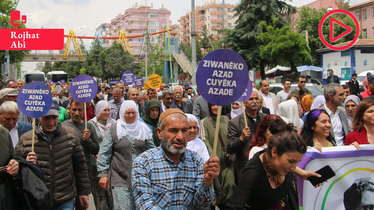 15 Mayıs Kürt Dil Bayramı yürüyüşü başladı