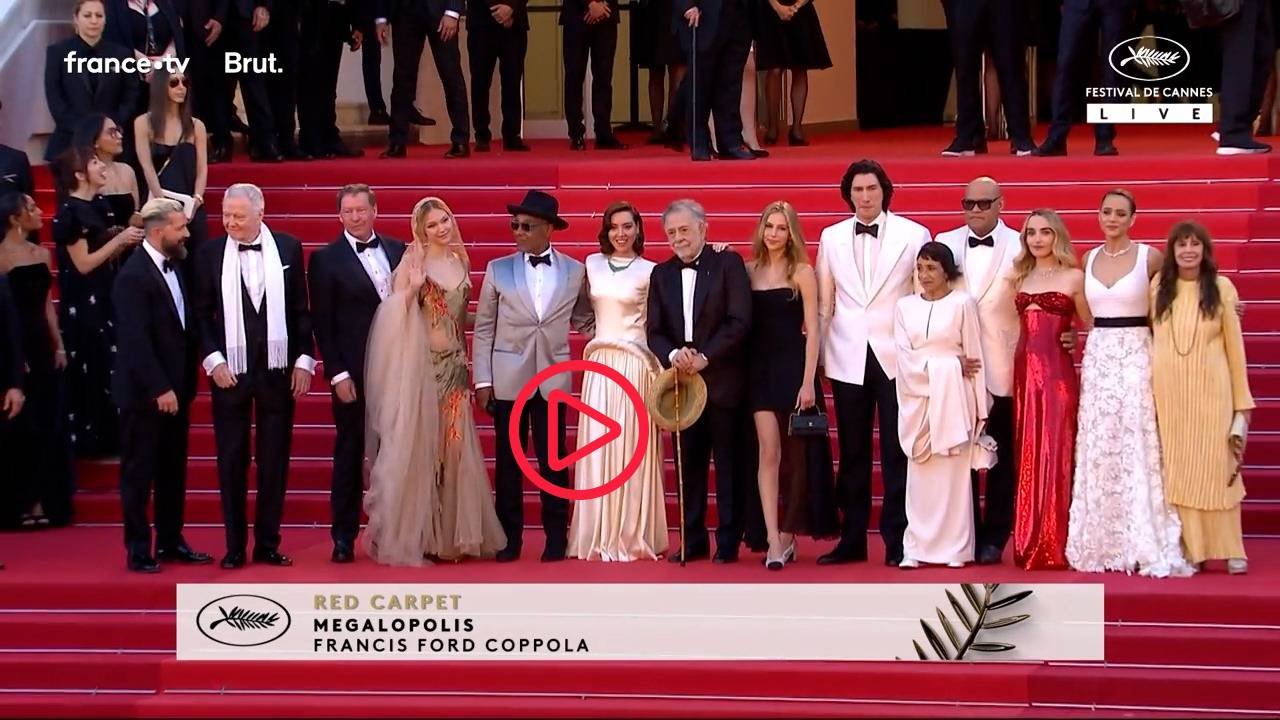 Coppola'nın tutku projesi Megalopolis, Cannes'da dakikalarca ayakta alkışlandı