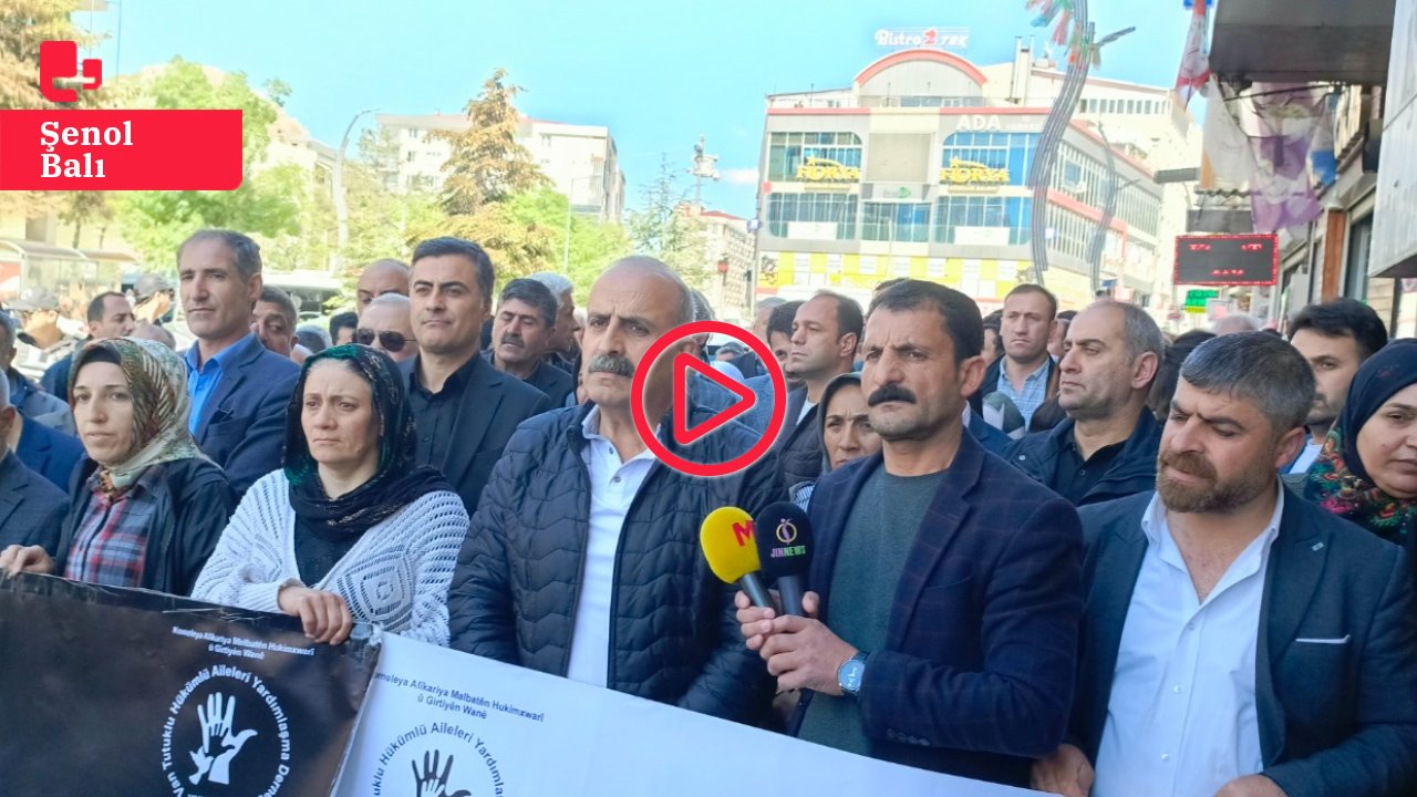 Van'da Kobanê kararları protesto edildi: 'Haksız ve hukuksuz cezalar çözümsüzlükte ısrardır'