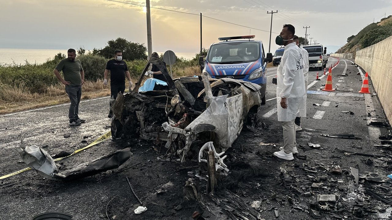 Alanya'da kaza yapan araç yandı: İki Polonyalı turist öldü