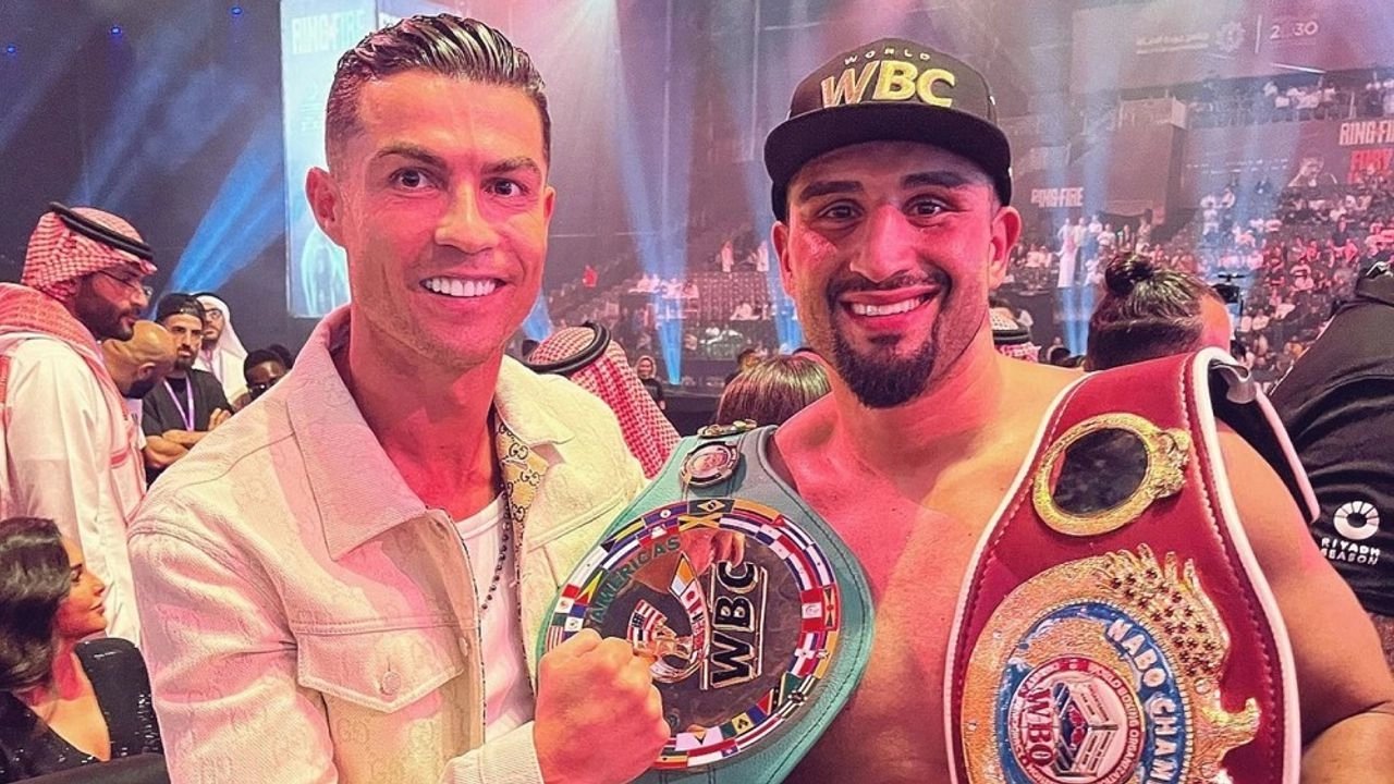 Cristiano Ronaldo'dan Kürt boksör Agit Kabayel'e tebrik