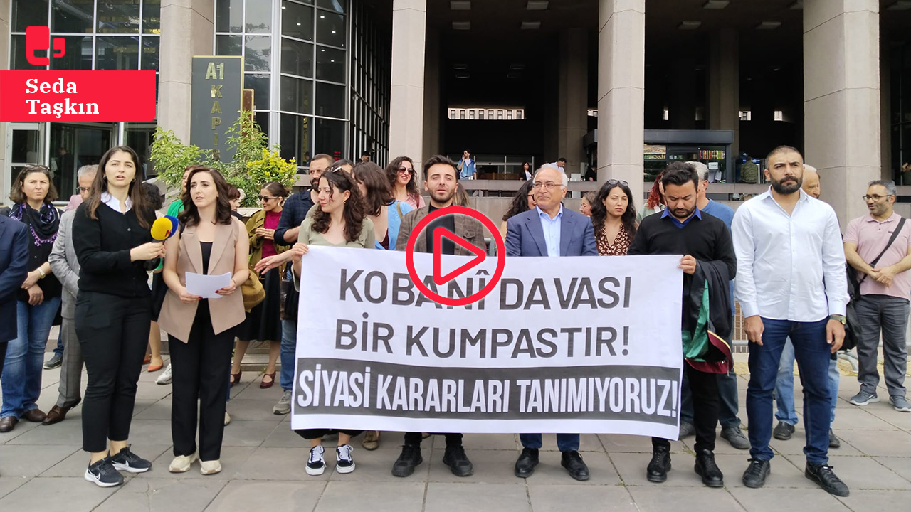 Avukatlardan Kobanê protestosu: 'Karar meşru yargılama değil, soykırım politikasının yansımasıdır'