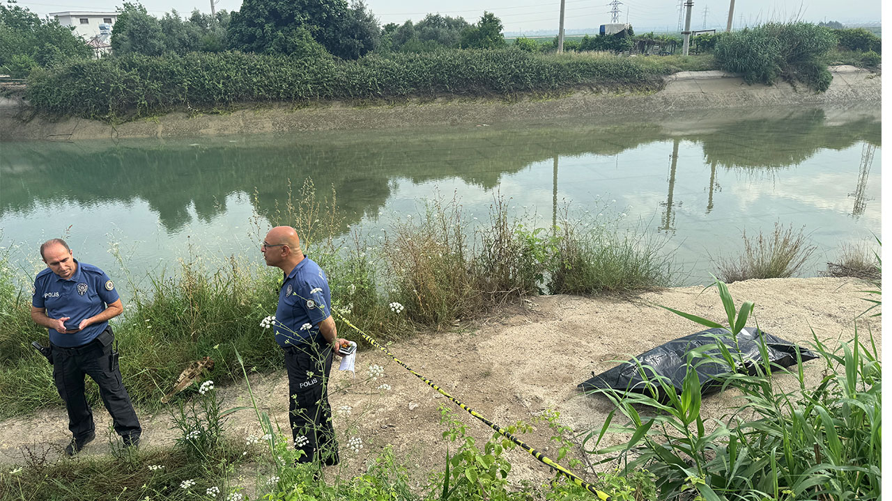 Adana'da sulama kanalında kaybolan kişinin cesedi bulundu