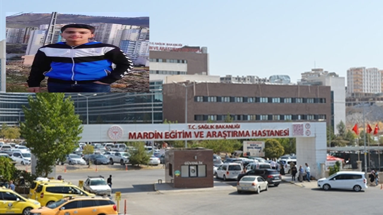 Mardin’de otomobilin çarptığı 17 yaşındaki kişi, beş gün sonra hastanede öldü