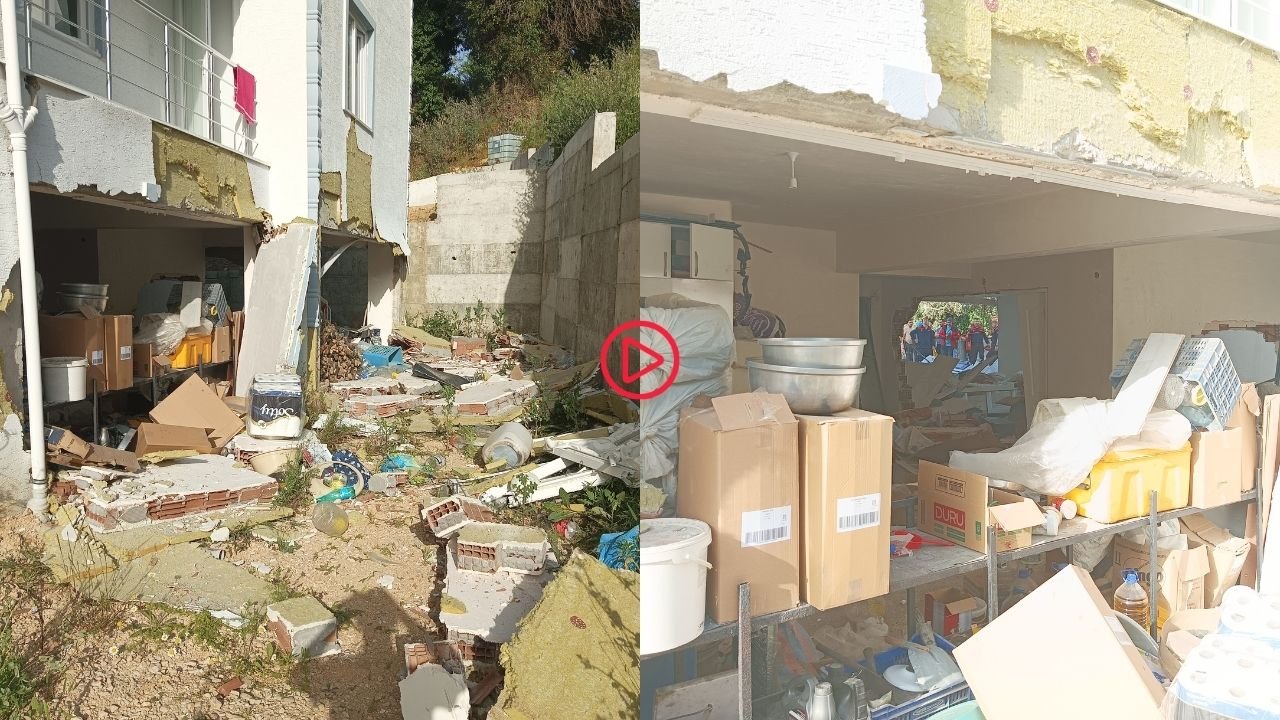 Ev sahibine kızıp evi patlattı: 'En az 4 milyon lira zarar var'