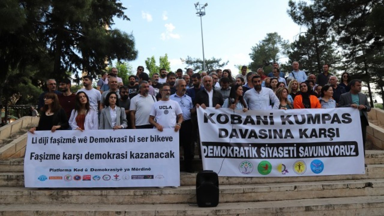 Mardin ve Ankara'da Kobanê protestoları: 'Bu dava bir son değil yeni bir başlangıçtır'