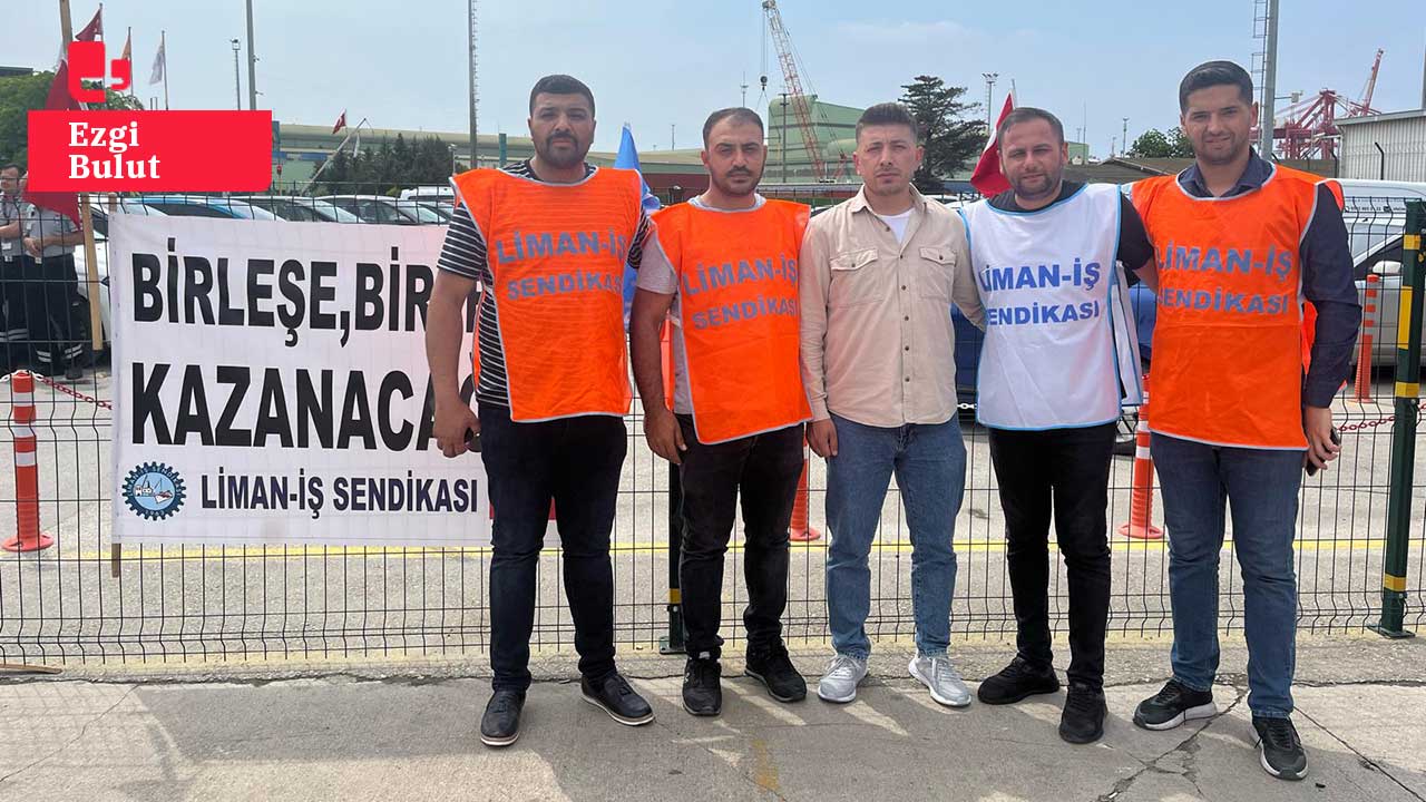 İşten çıkarılan Borusanport işçileri eylemde: İşveren sendikalaşmayı engellemek istiyor