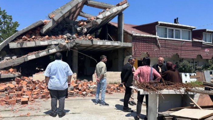 HDK ve DEM Parti, evlerin yıkıldığı İmrahor'u ziyaret etti