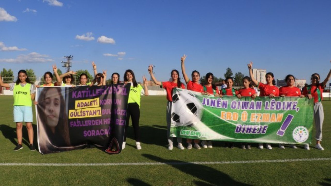 Diyarbakır’da Gülistan Doku futbol turnuvası başladı