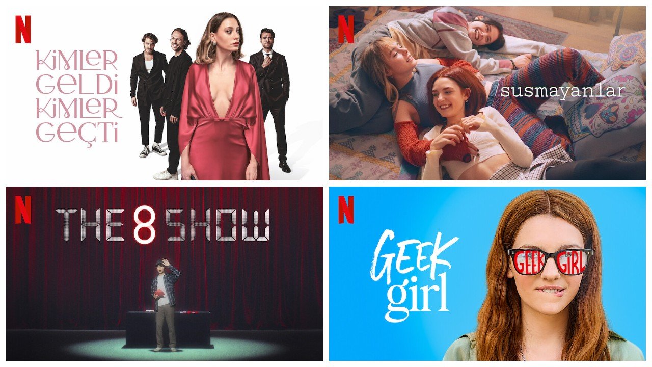Geçen hafta Netflix Türkiye'de en çok izlenen diziler belli oldu