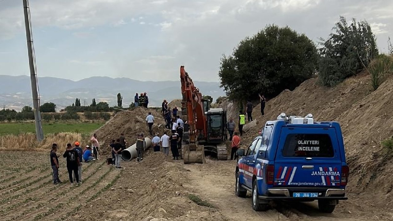 Denizli'de toprak kayması: Bir işçi öldü, bir işçi ağır yaralı