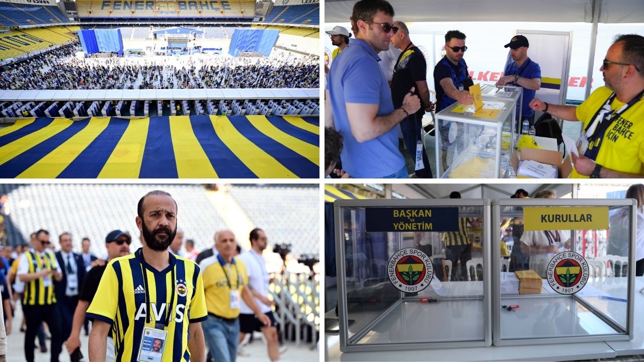Fotoğraflarla Fenerbahçe'de seçim heyecanı