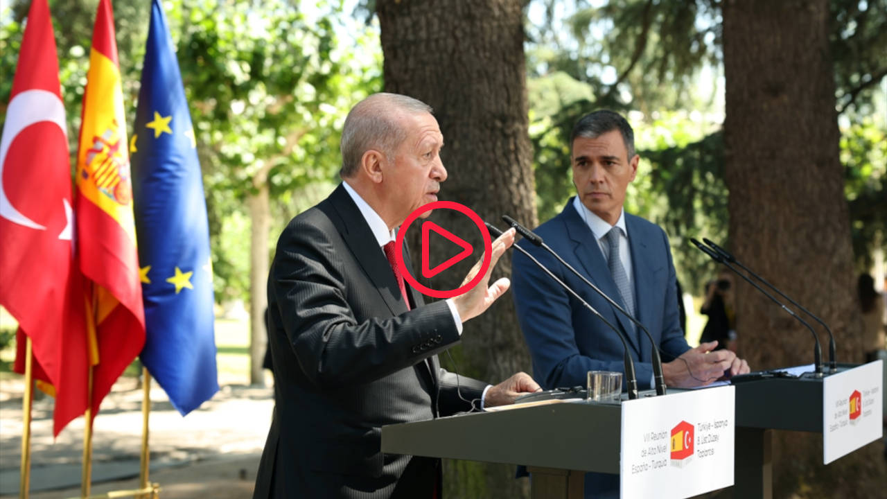Erdoğan, Kavala ve Demirtaş'ı soran İspanyol gazeteciyi azarladı