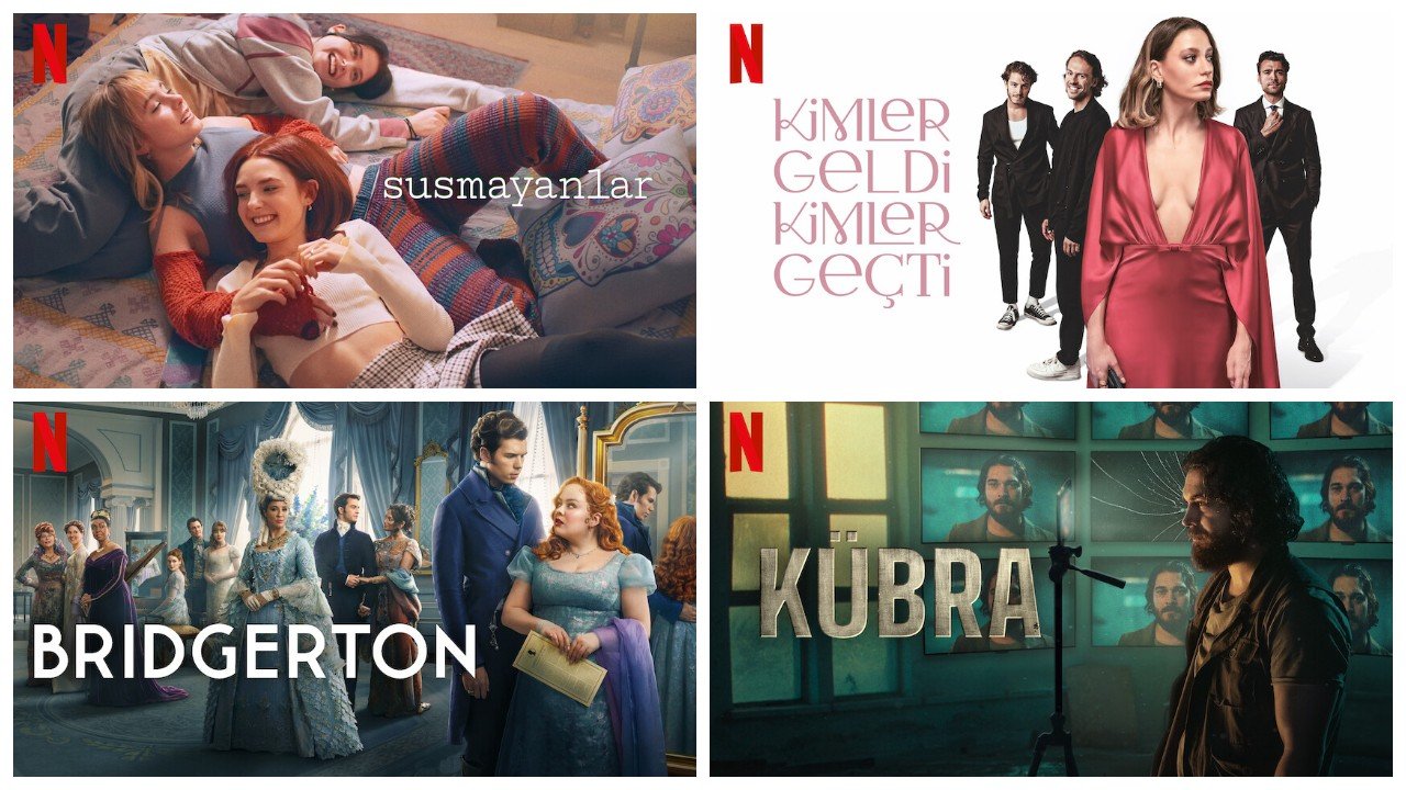Netflix'te geçen hafta en çok izlenen diziler belli oldu